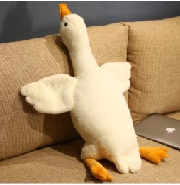 Plush Goose Pillow 130 cm for Kids