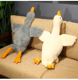 Plush Goose Pillow 130 cm for Kids