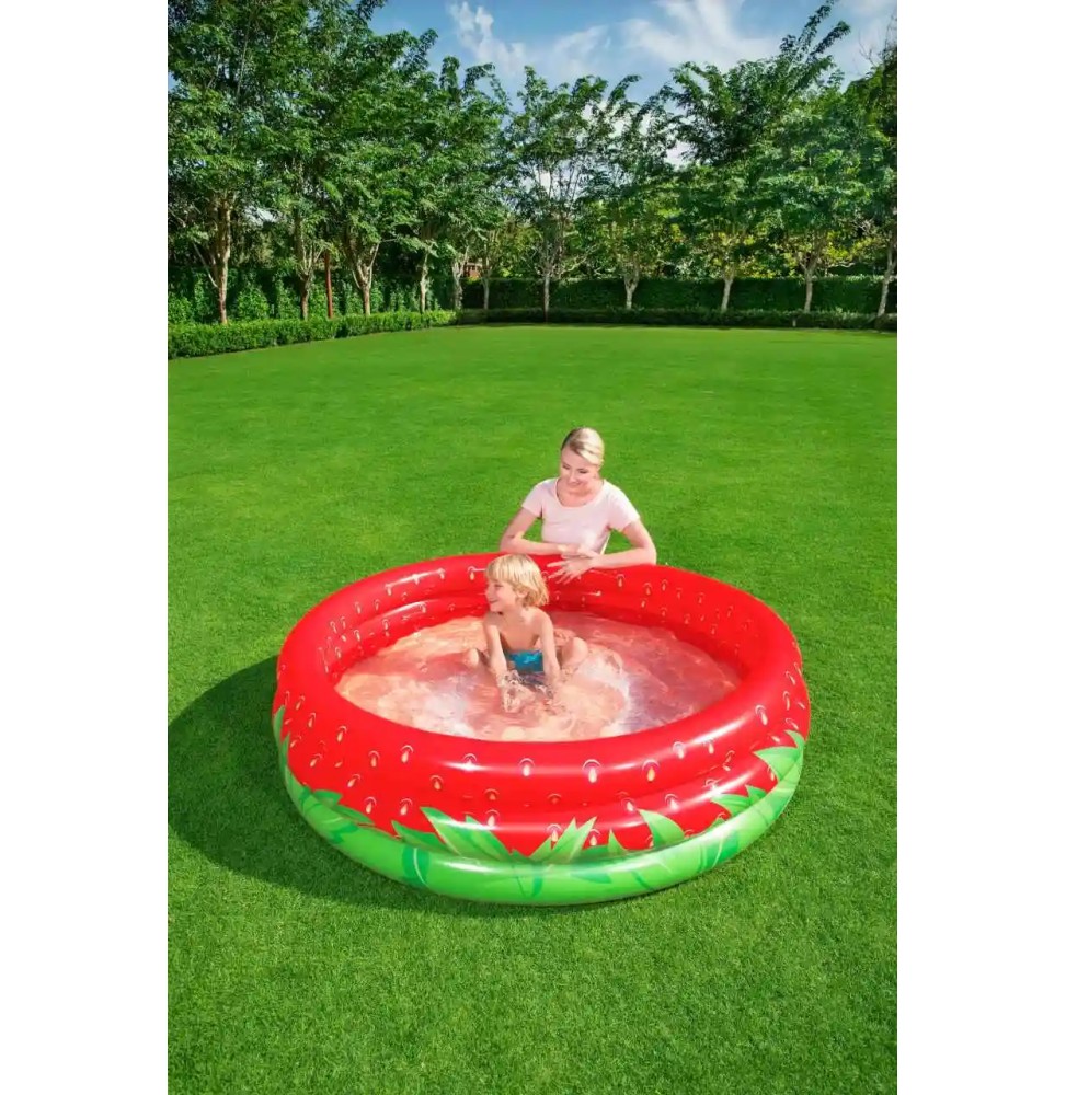 Strawberry Pool for Kids 2+ 160x38cm Bestway