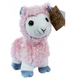 Alpaca roz pastel 25 cm