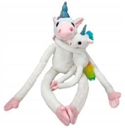 Unicorn cu copil plusă 50 cm