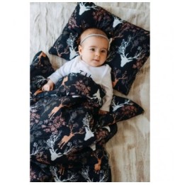 Dark Bamboo Bedding Set for Infants