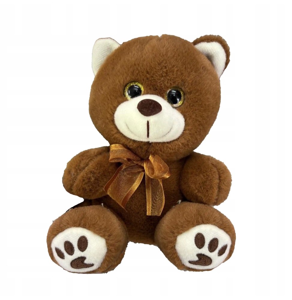 Brown Teddy Bear with Bow