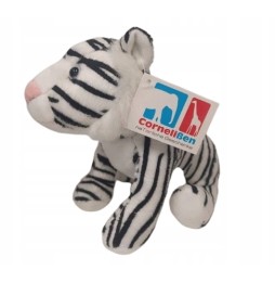 23 cm White Plush Tiger - Cornelißen