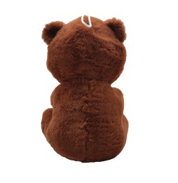 Brown Teddy Bear with Bow