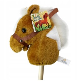 Koń na patyku hobby horse z dźwiękiem