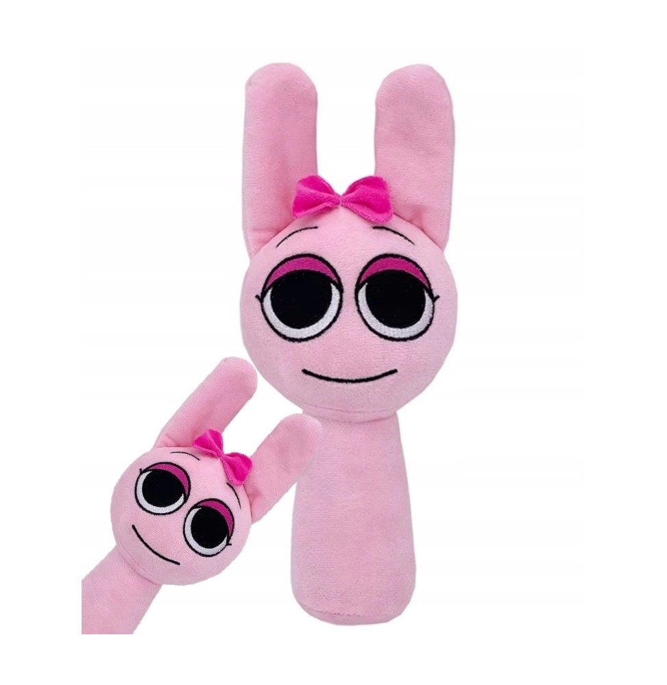 Mascota Sprunki Pinki roz 28 cm