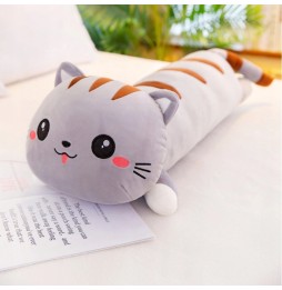 Długi kotek maskotka poduszka 90 cm
