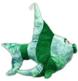 Green Scalar Fish Plush Toy 50 cm