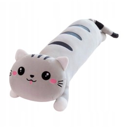 Długi kotek maskotka poduszka 90 cm