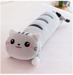 Długi kotek maskotka poduszka 90 cm