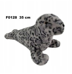 35 cm Gray Plush Seal Sun-Day