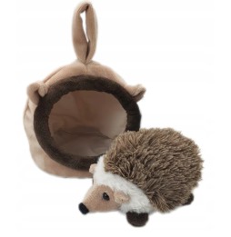 Plush Hedgehog in a House Toy