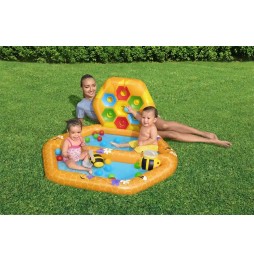 Inflatable Bee Pool for Kids 12m+ with Game