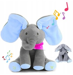 Interactive Plush Elephant for Kids