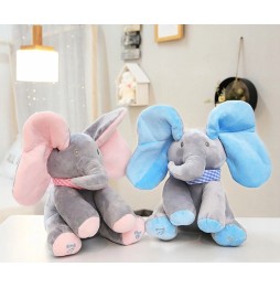 Interactive Plush Elephant for Kids