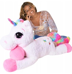 Unicorn plusat XXL 110 cm mascota