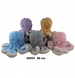 80 cm Plush Octopus Sun-Day