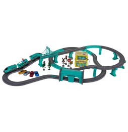 Train Station with Accessories 92-piece Set