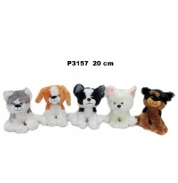 Plush Dog with Sound 20 cm Sun-Day