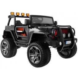 Auto terenowe jeep monster 4x4 dla dzieci czarny