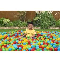 Set of 100 Pool Balls Bestway with Bag