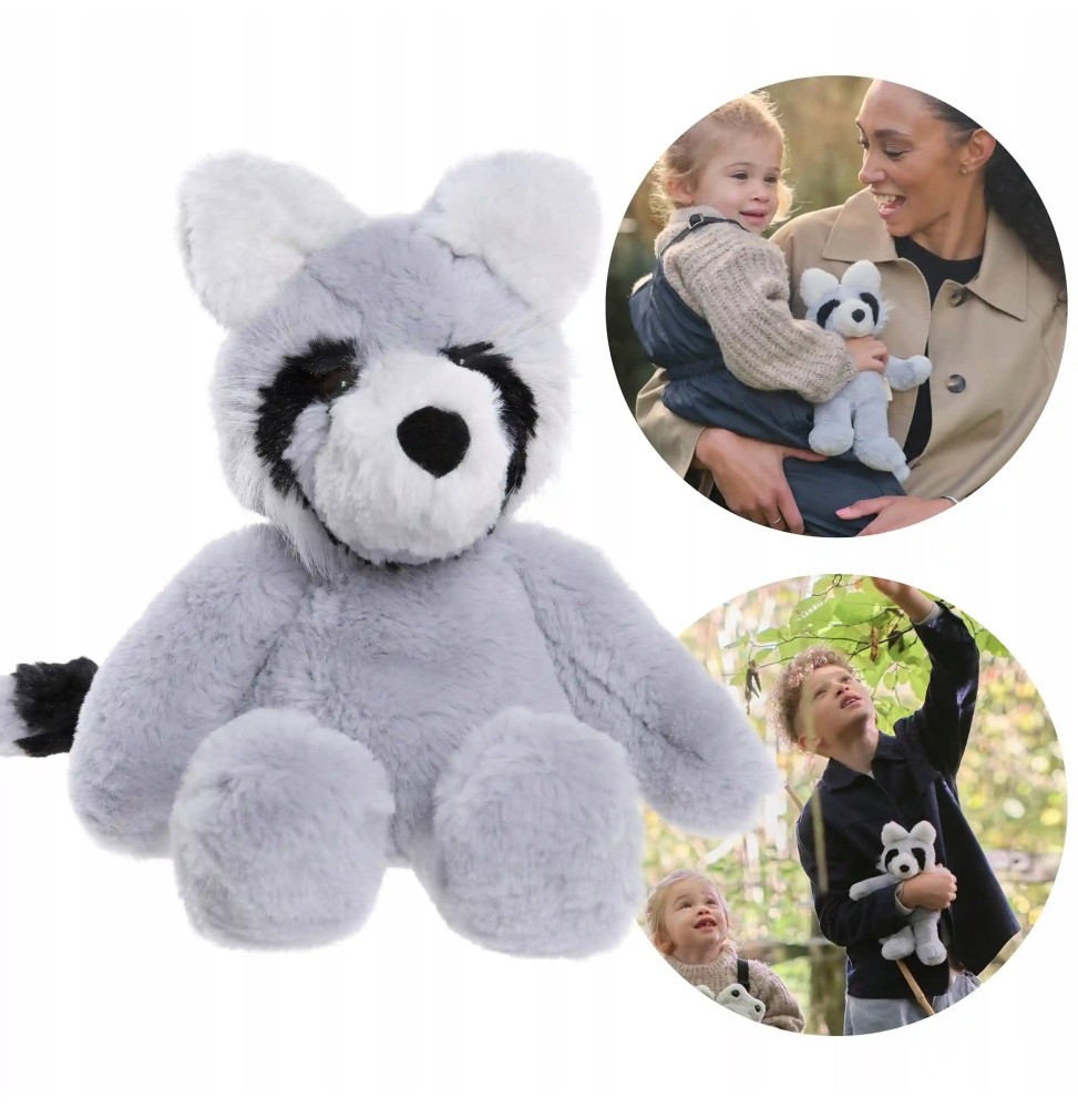 Riley Raccoon Plush Toy Charlie Bears 24cm