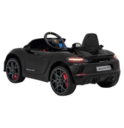 Vehicul Porsche Spyder RS 718 negru MP4