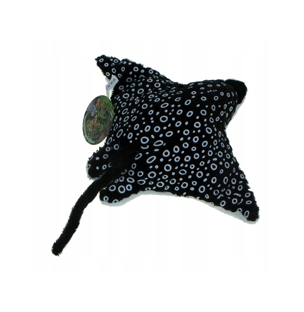 Black Spotted Stingray Plush Toy Plush Zoo