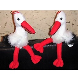 Sun-Day Plush Stork Toy