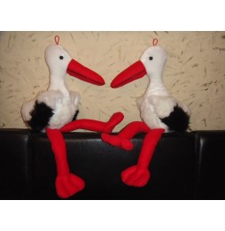 Sun-Day Plush Stork Toy