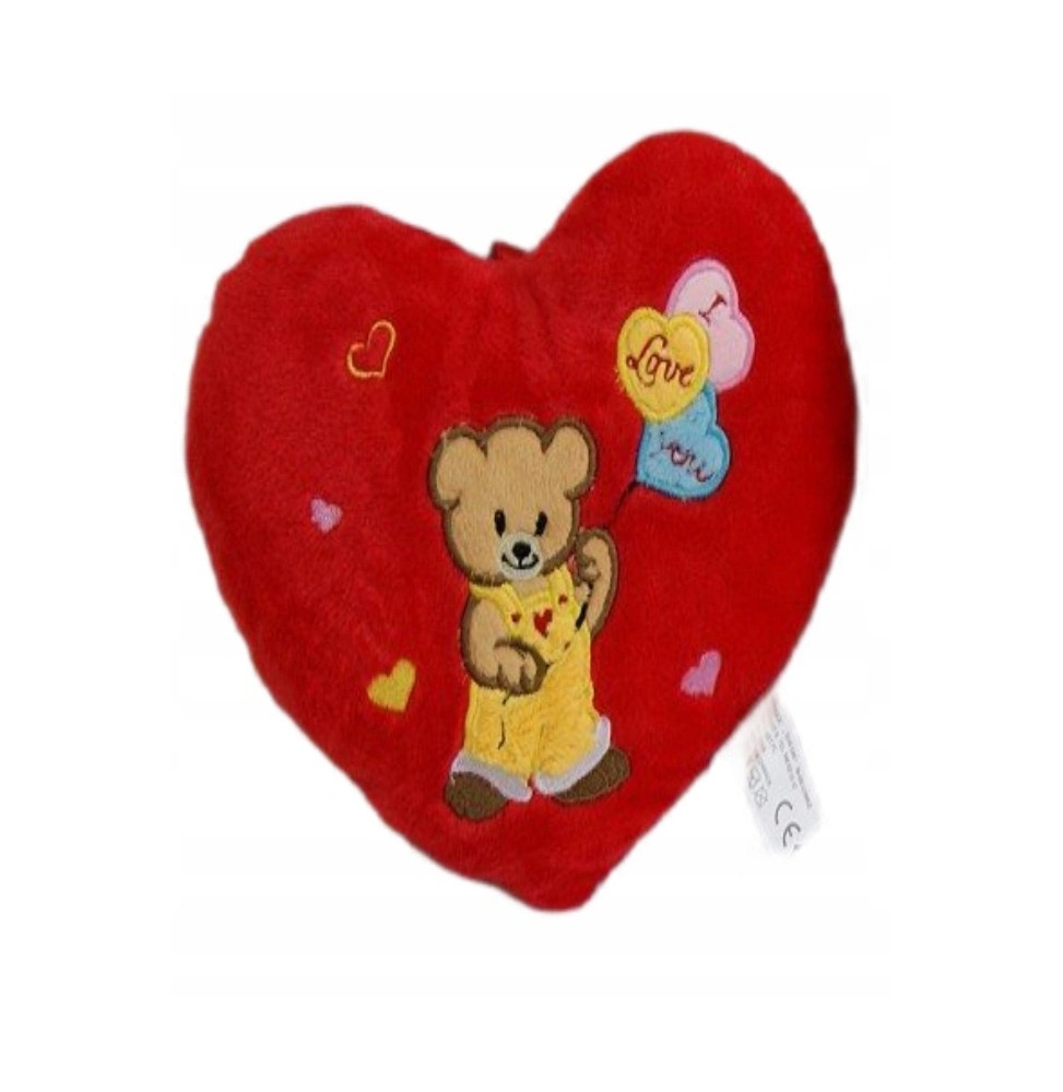 Maskotka poduszka serce miś słonik 25 cm Maskotka poduszka serce miś słonik 25 cm