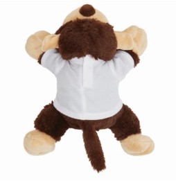 Maskotka małpka Tops 23 cm z nadrukiem