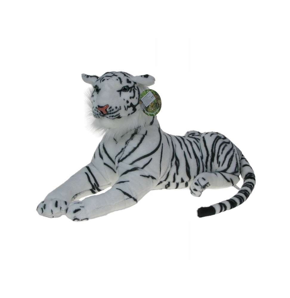 58cm White Tiger Plush - Plush Zoo