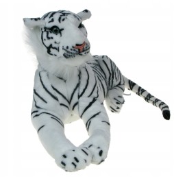 58cm White Tiger Plush - Plush Zoo