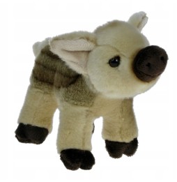 Young Wild Boar Plush Toy 18 cm Eco-friendly