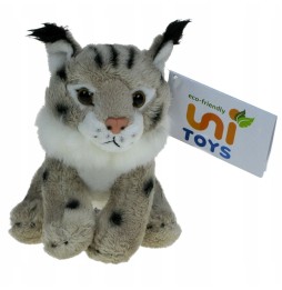 Mini Lynx Plush Toy 14cm Eco-Friendly