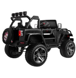 Auto terenowe jeep monster 4x4 dla dzieci czarny