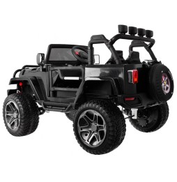 Auto terenowe jeep monster 4x4 dla dzieci czarny