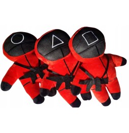 Warrior Plush Toy Red Soldier