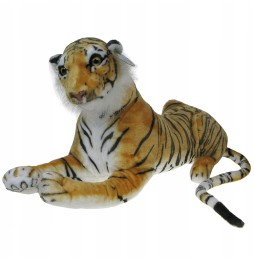 75cm Plush Lying Tiger