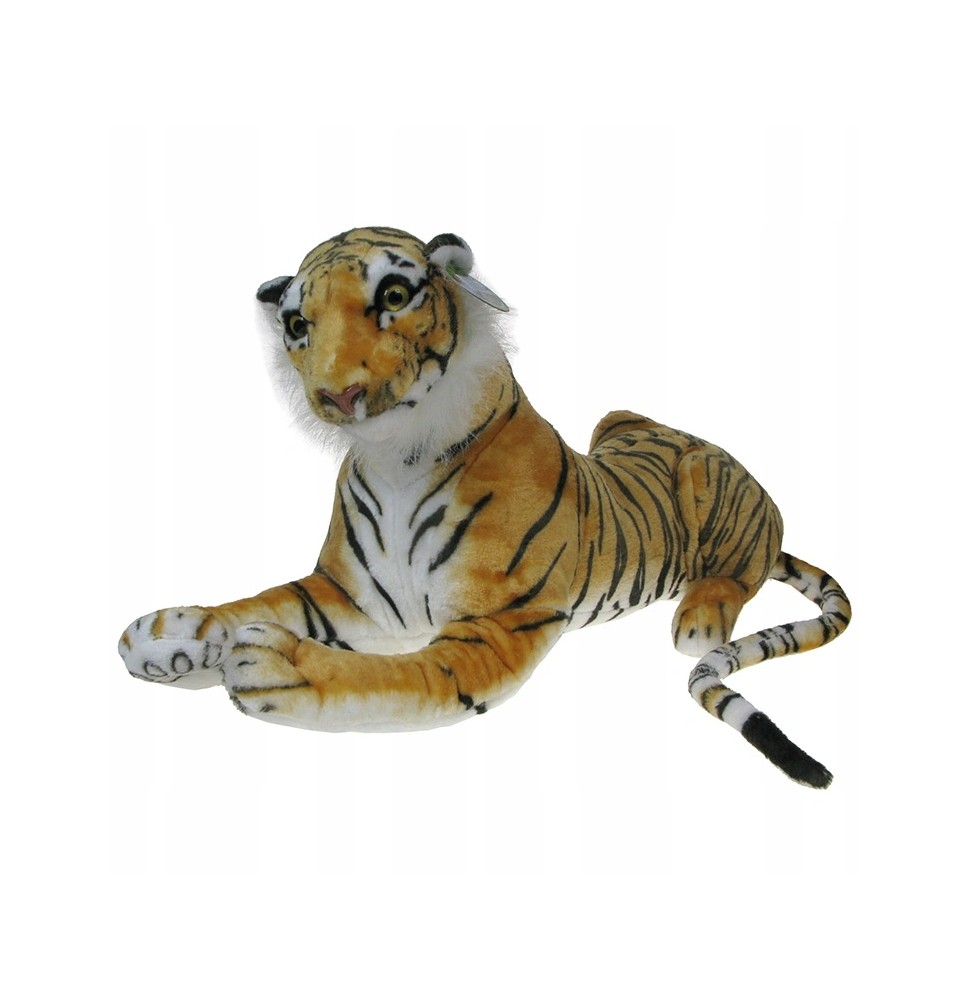 75cm Plush Lying Tiger