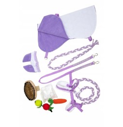 Set accesorii Hobby Horse A3 lila și alb