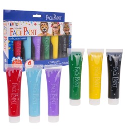 Face Painting Kit - 6 Colors for Kids