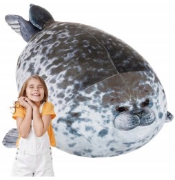 Giant Seal Plush 60cm - Cuddle Toy and Pillow