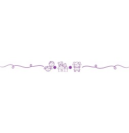 Hobby Horse A3 Accessories Set Lavender White