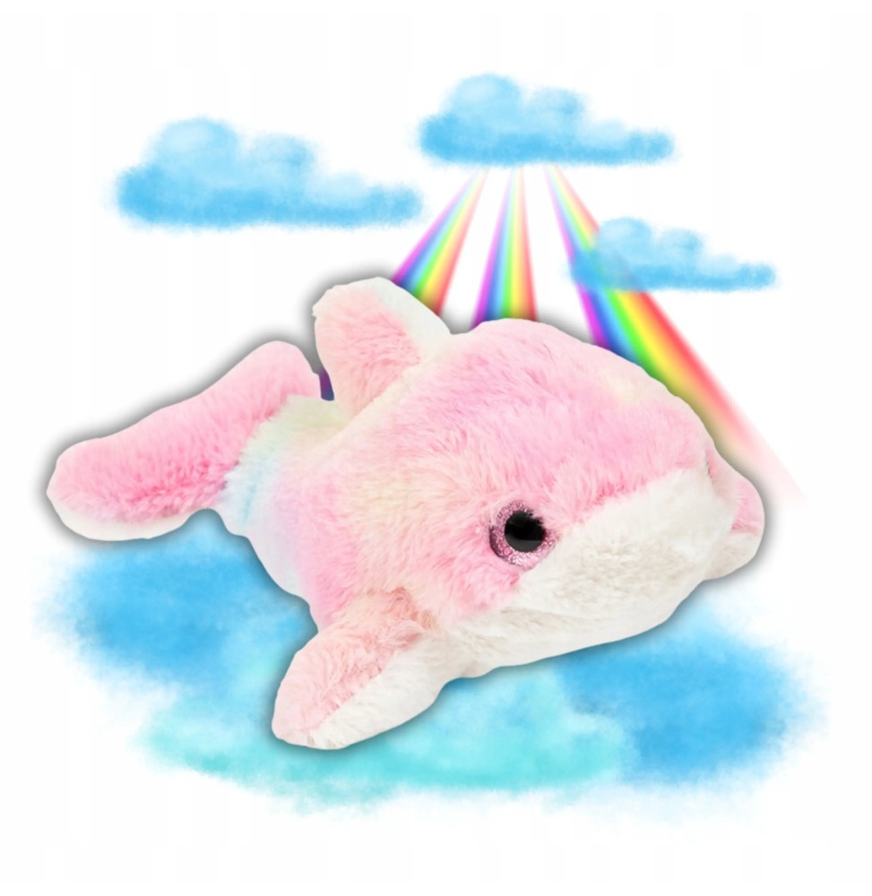 Smiki Plush Dolphin 20cm Pink