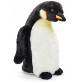 Mascota pinguin împărat 28 cm Uni-Toys