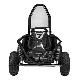 Black MUD MONSTER Vehicle - Durable Go-Kart