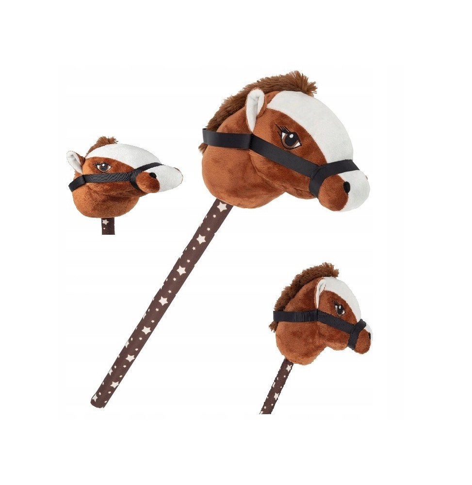 Brown Hobby Horse Stick with Sound